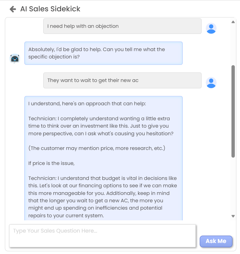 screenshot of Matrix Ai